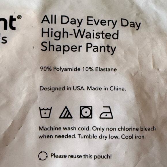 NWT Shapermint High Waisted Shaper Panty 54008 Beige XL/2XL Slimming - Picture 15 of 16